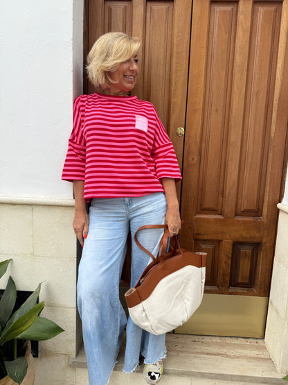 CAMISETA CREME