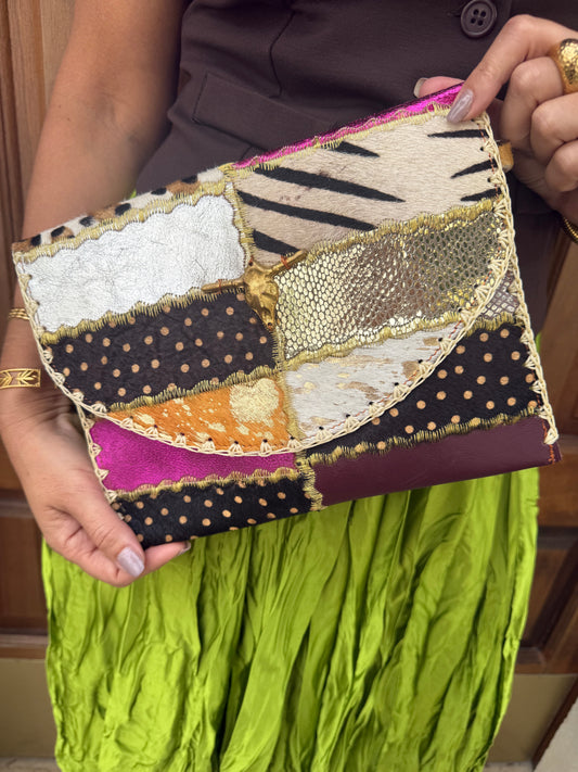 CARTERA PIEL MIX ANIMAL PRINT