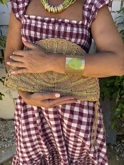 CARTERA DE MANO ABANICO