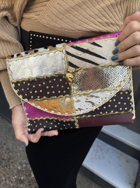 CARTERA PIEL MIX ANIMAL PRINT