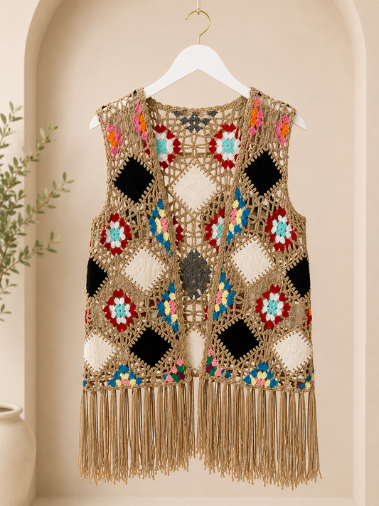CHALECO CROCHET