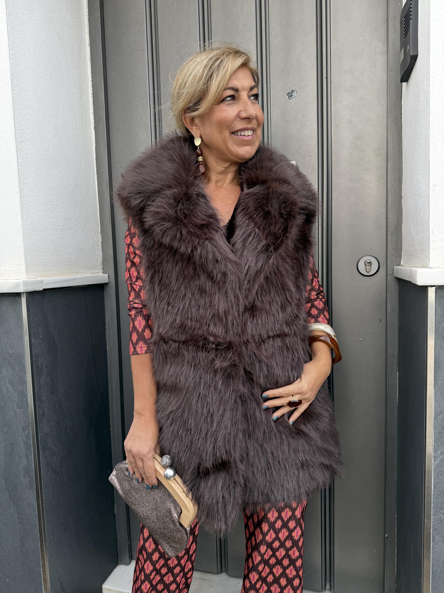 CHALECO SOLAPA LARGO