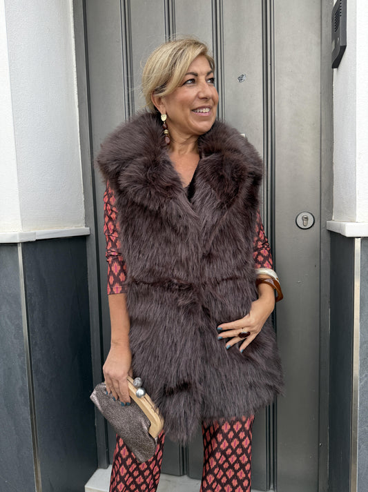 CHALECO SOLAPA LARGO