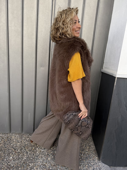 CHALECO SOLAPA LARGO