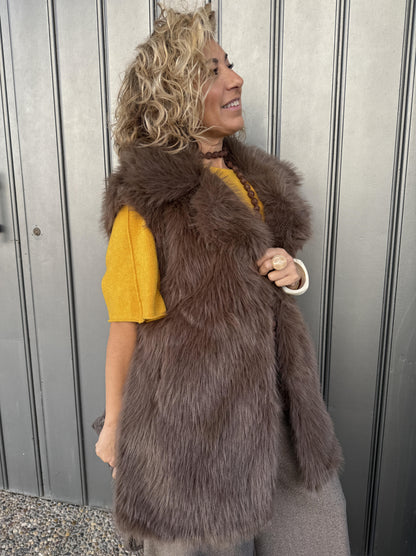 CHALECO SOLAPA LARGO