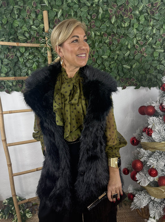 CHALECO SOLAPA LARGO