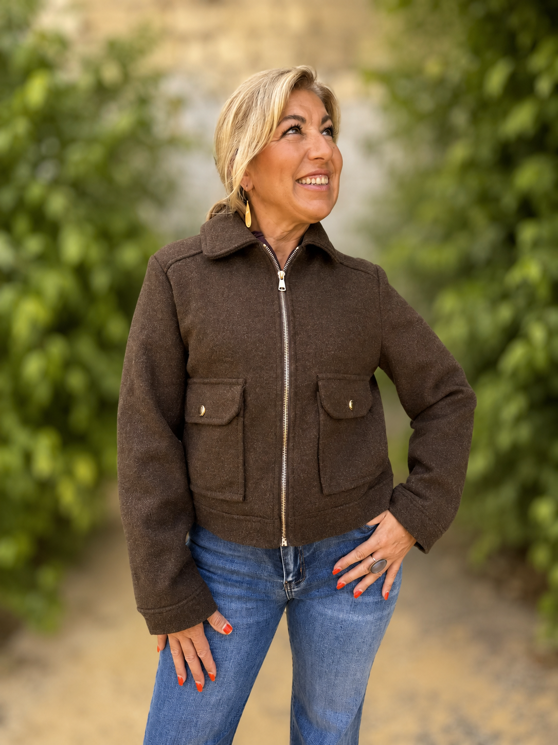 CHAQUETA BOLSILLOS