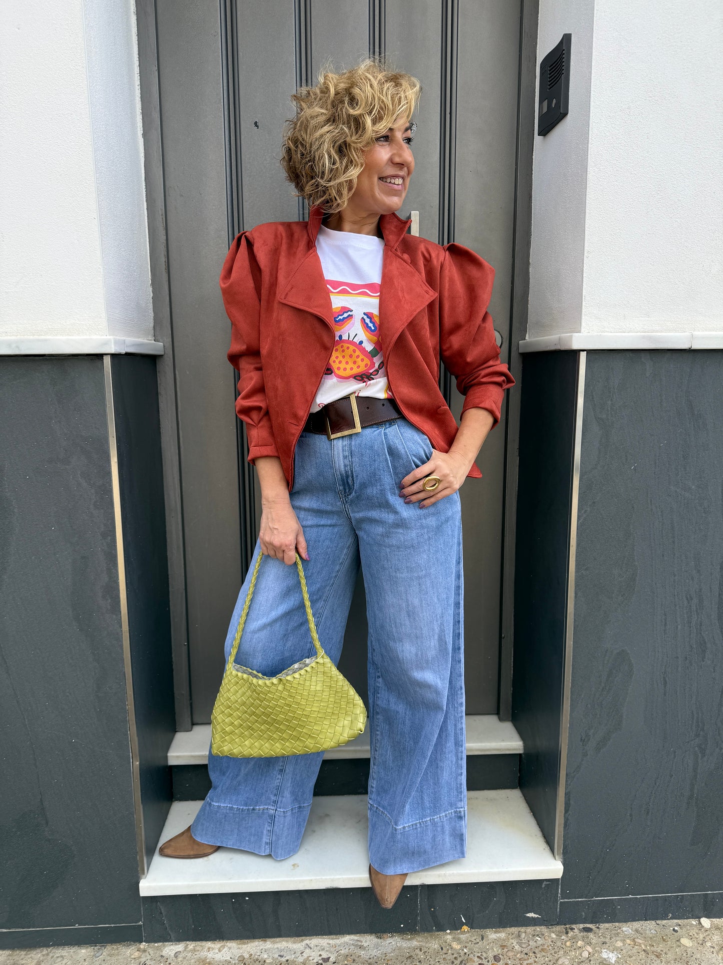 PANTALÓN VAQUERO PINZAS