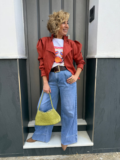 PANTALÓN VAQUERO PINZAS