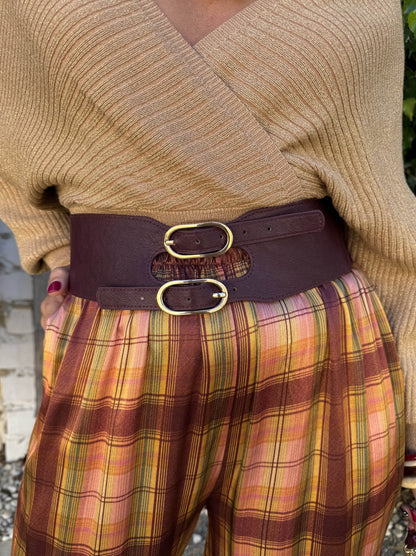 CINTURÓN DOBLE HEBILLA