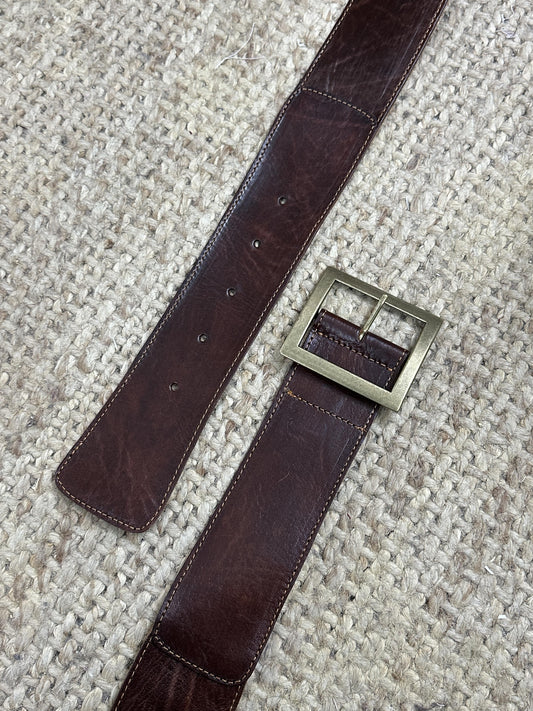 CINTURÓN PIEL HEBILLA