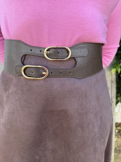 CINTURÓN DOBLE HEBILLA