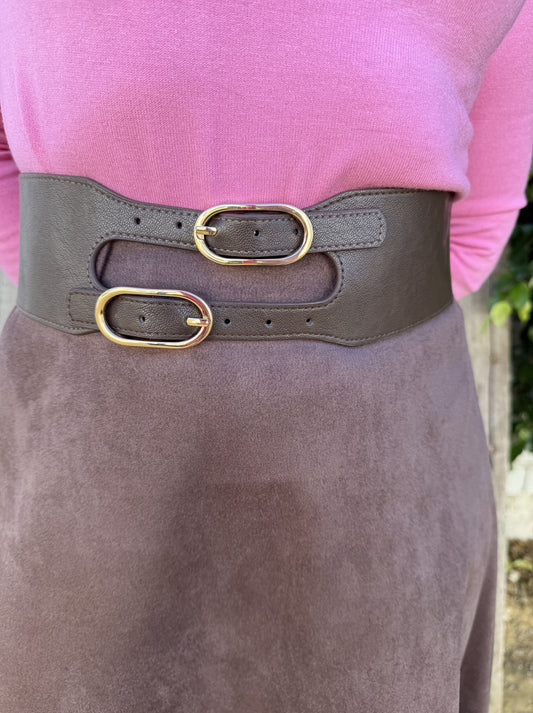 CINTURÓN DOBLE HEBILLA