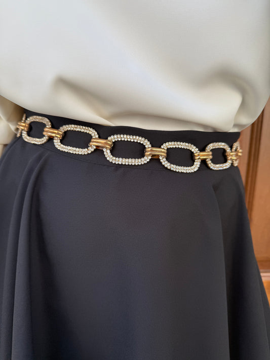 CINTURÓN ESLABONES BRILLI