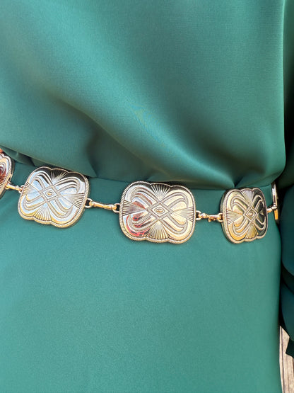 CINTURÓN METALIZADO CLAY