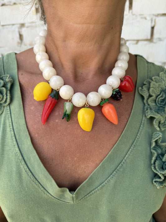 COLLAR BOLAS FRUTA