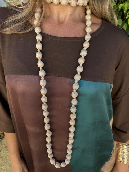 COLLAR LARGO BOLAS THIN