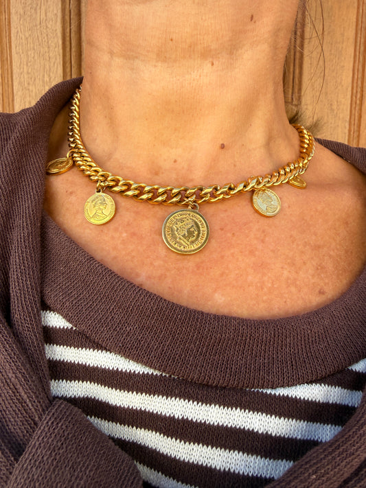 COLLAR MONEDAS