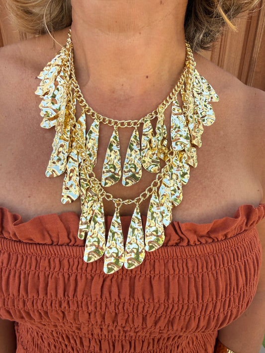 COLLAR PÉTALOS RELIEVE