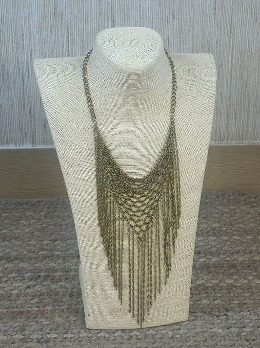 COLLAR TRIÁNGULO CADENAS