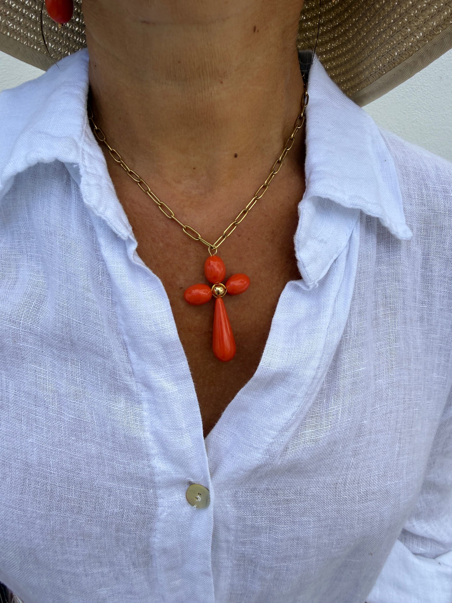 COLLAR CRUZ DEL MAR