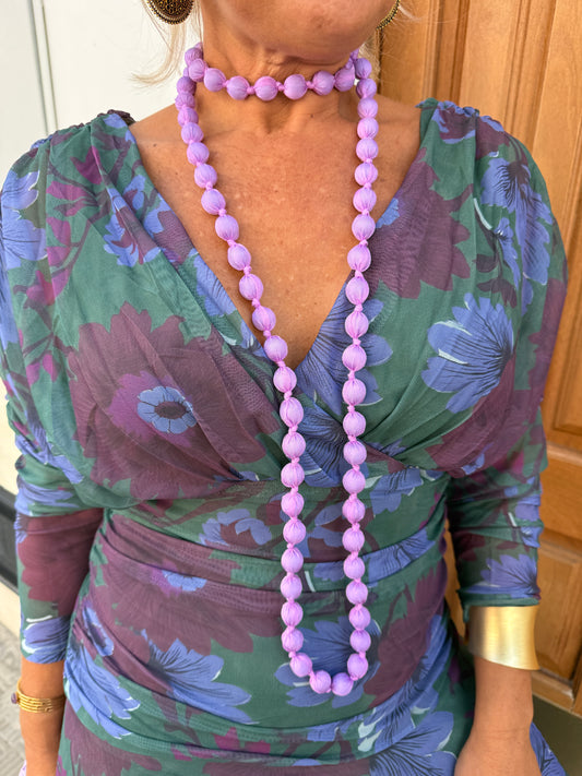 COLLAR LARGO BOLAS THIN
