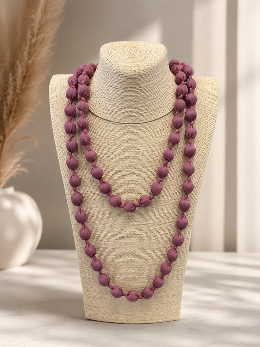 COLLAR LARGO BOLAS THIN