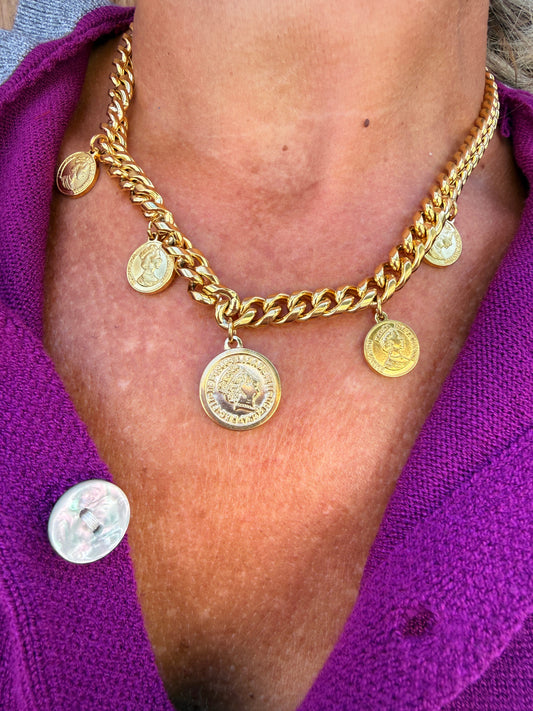 COLLAR MONEDAS