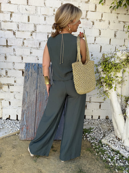 CONJUNTO CHALECO LAZOS
