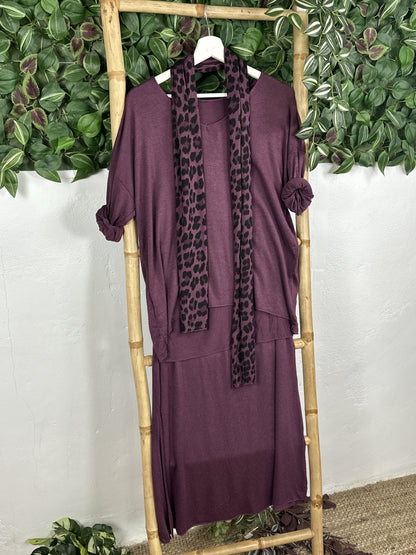 CONJUNTO PAÑUELO FALDA