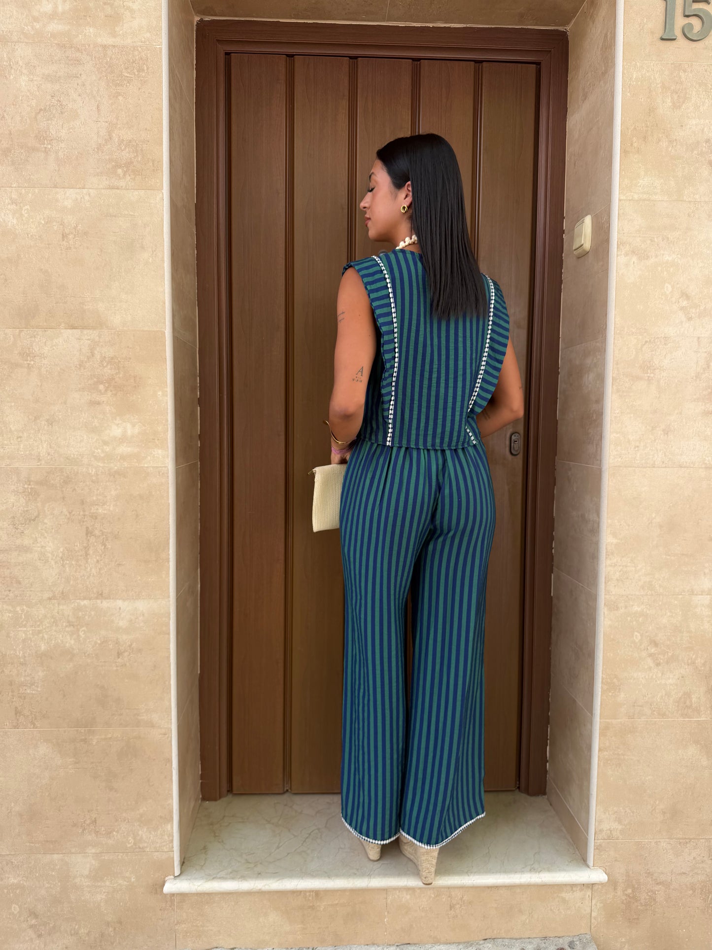 CONJUNTO BRISA RAYADA