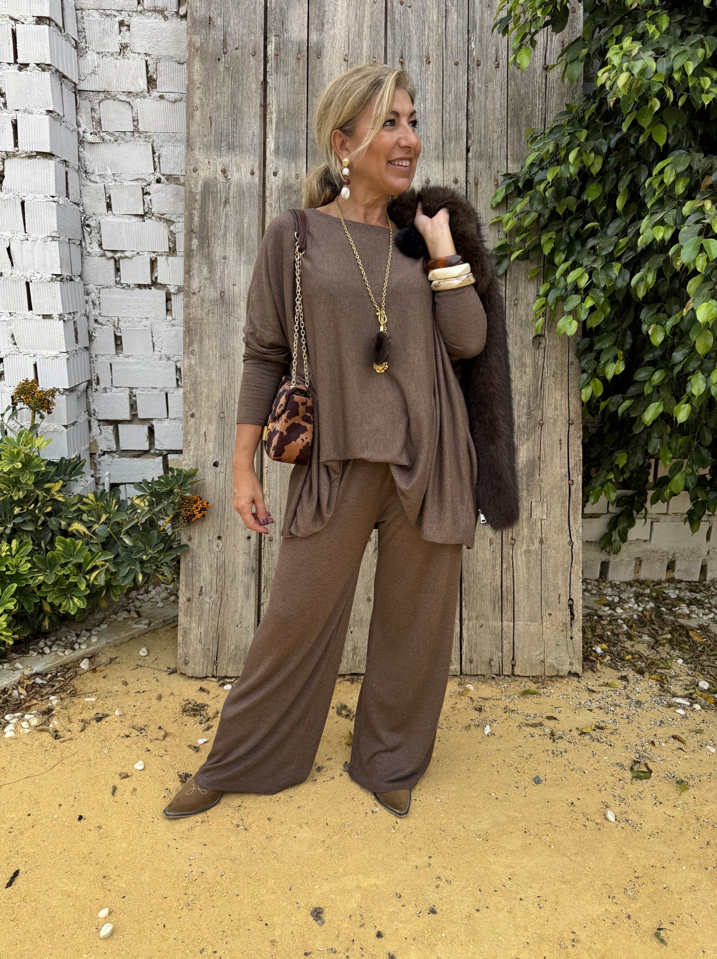 PANTALÓN CURVY DE PUNTO