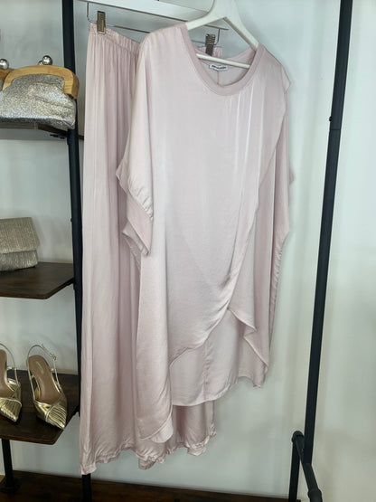 CONJUNTO SATINADO CRUZADO