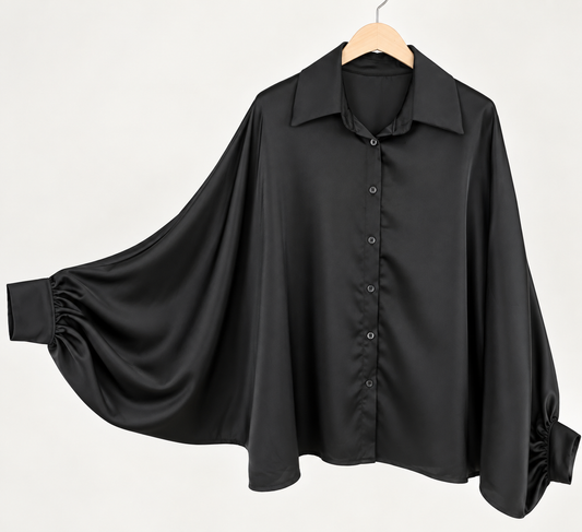 CAMISA ÉLAN SATINADA