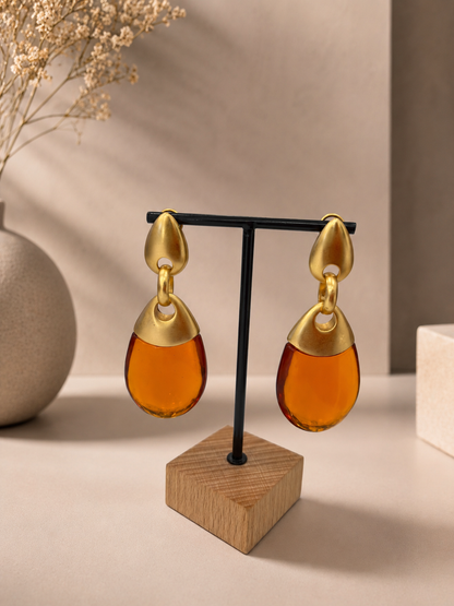 PENDIENTES ÁMBAR