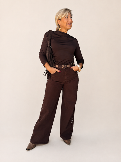 PANTALÓN TACHUELAS