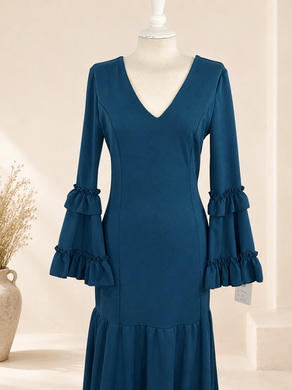TRAJE DE FLAMENCA ZIGZAG