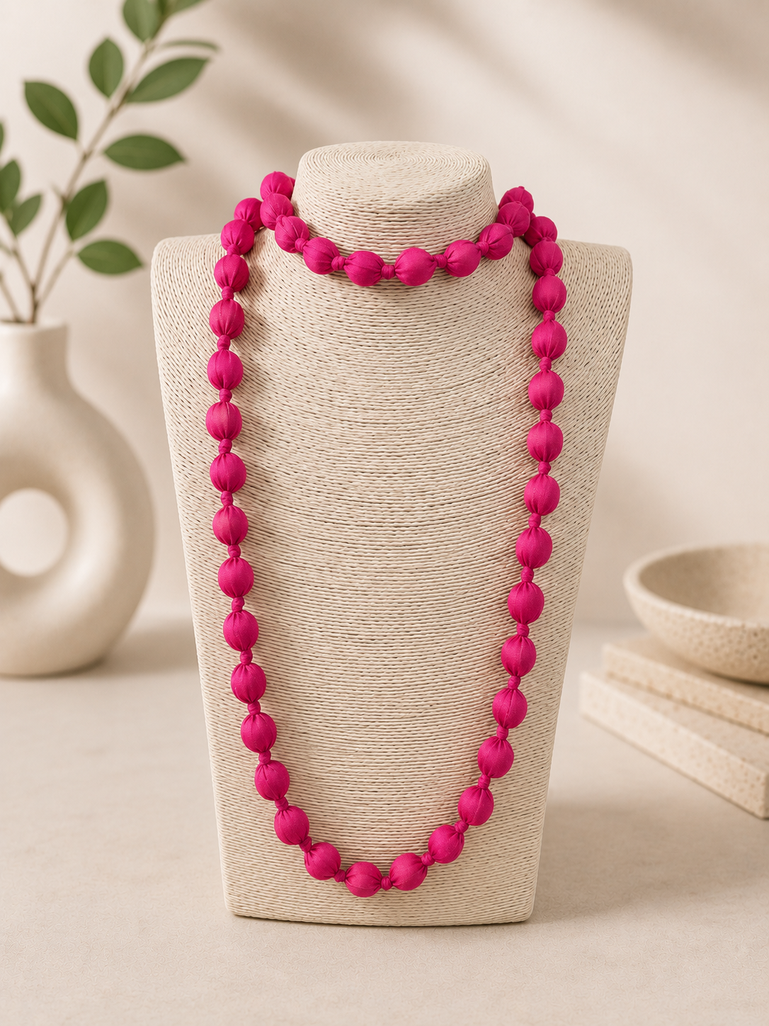 COLLAR LARGO BOLAS THIN