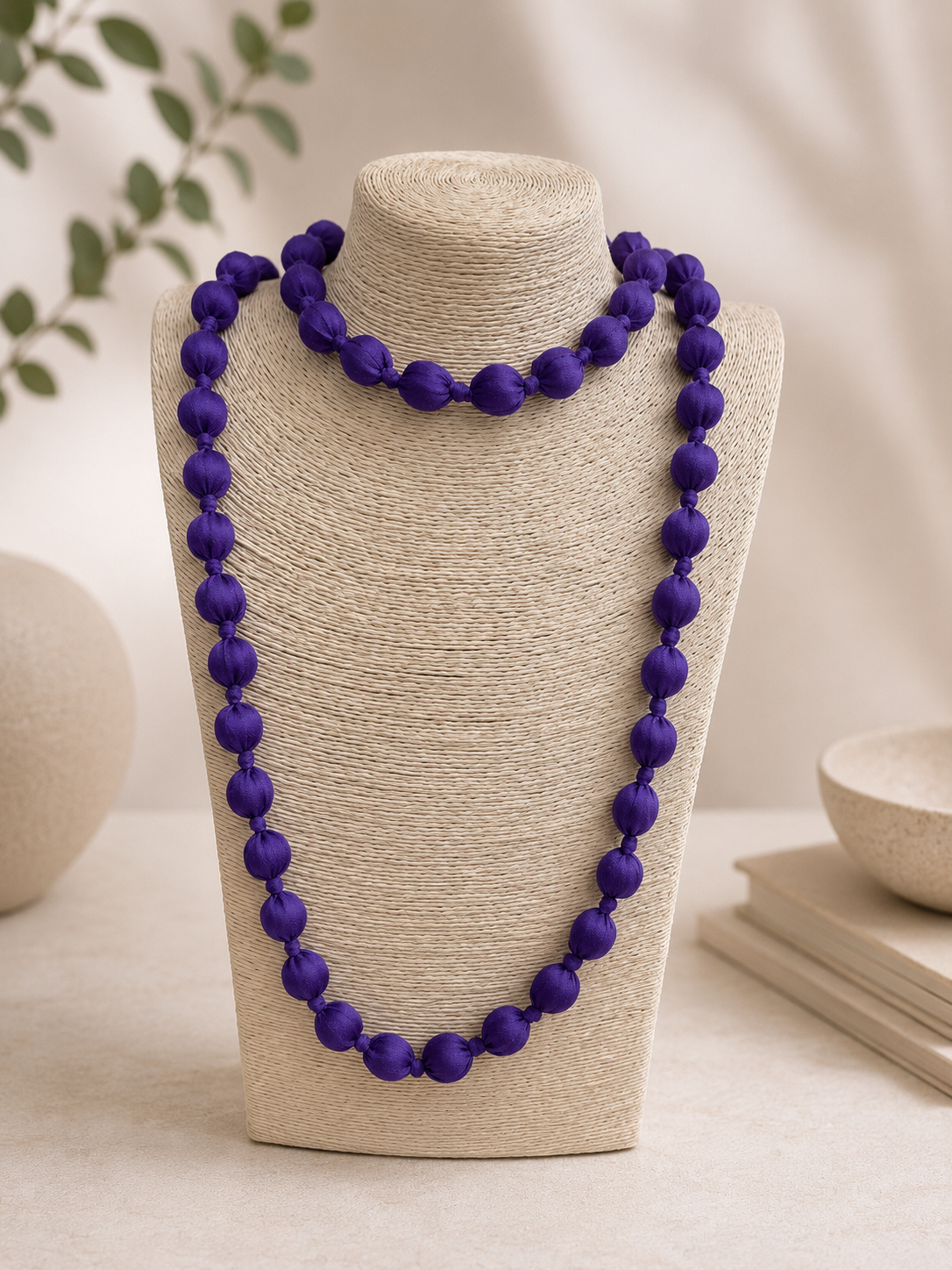 COLLAR LARGO BOLAS THIN