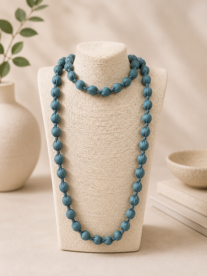 COLLAR LARGO BOLAS THIN