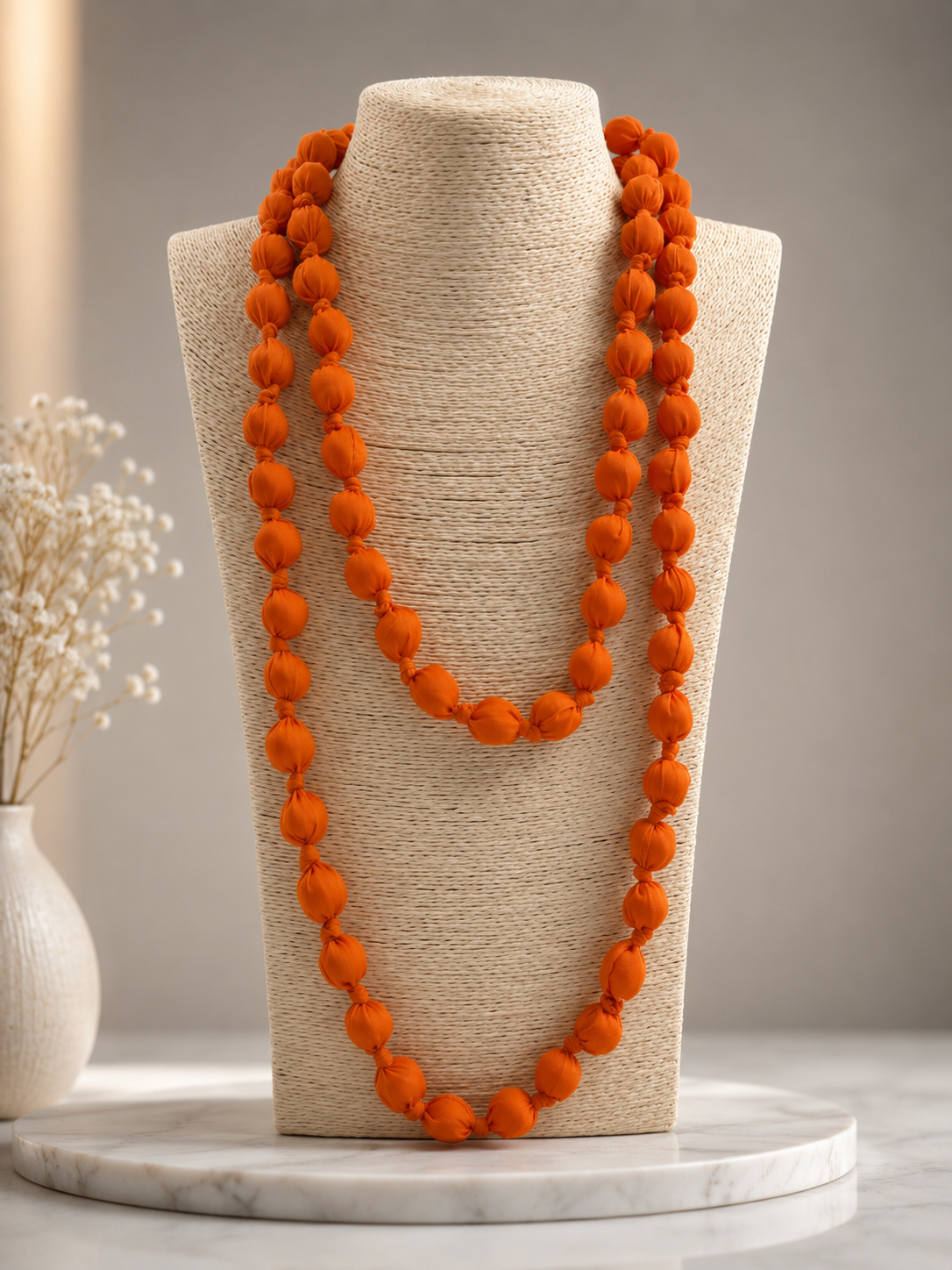 COLLAR LARGO BOLAS THIN