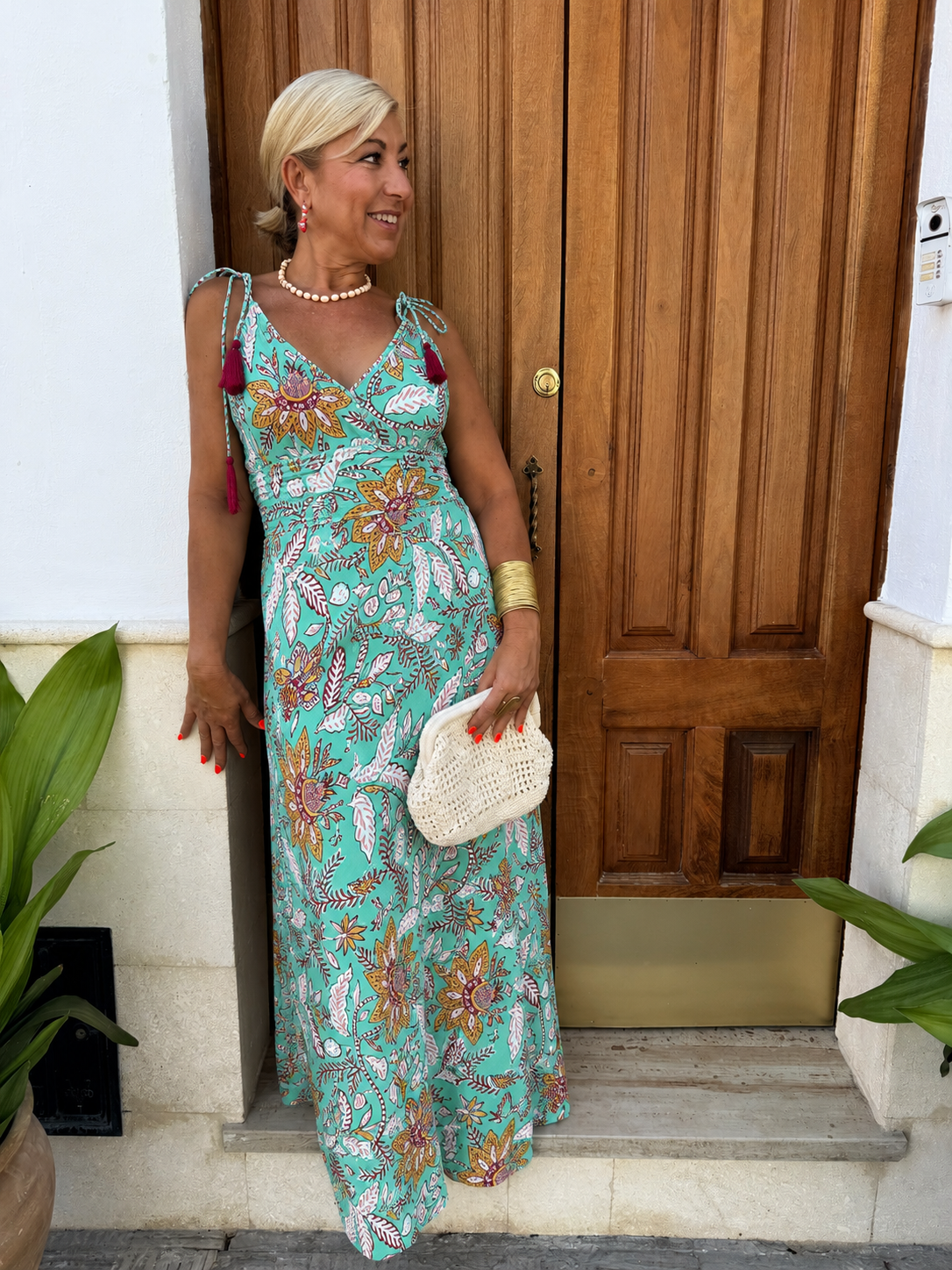VESTIDO INDIO BORLA