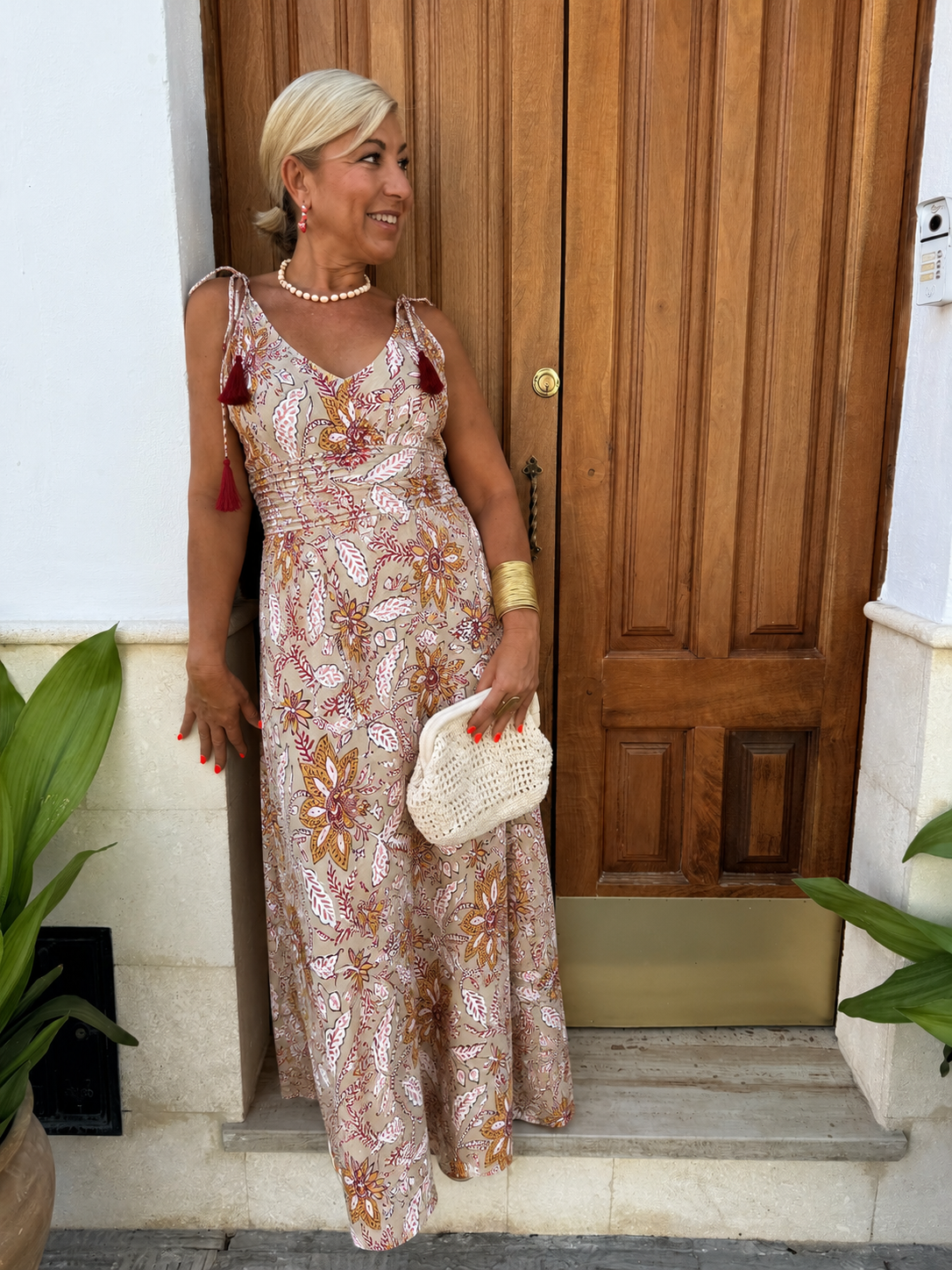 VESTIDO INDIO BORLA
