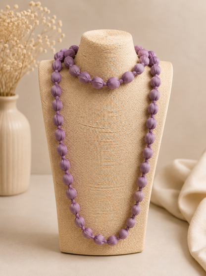 COLLAR LARGO BOLAS THIN