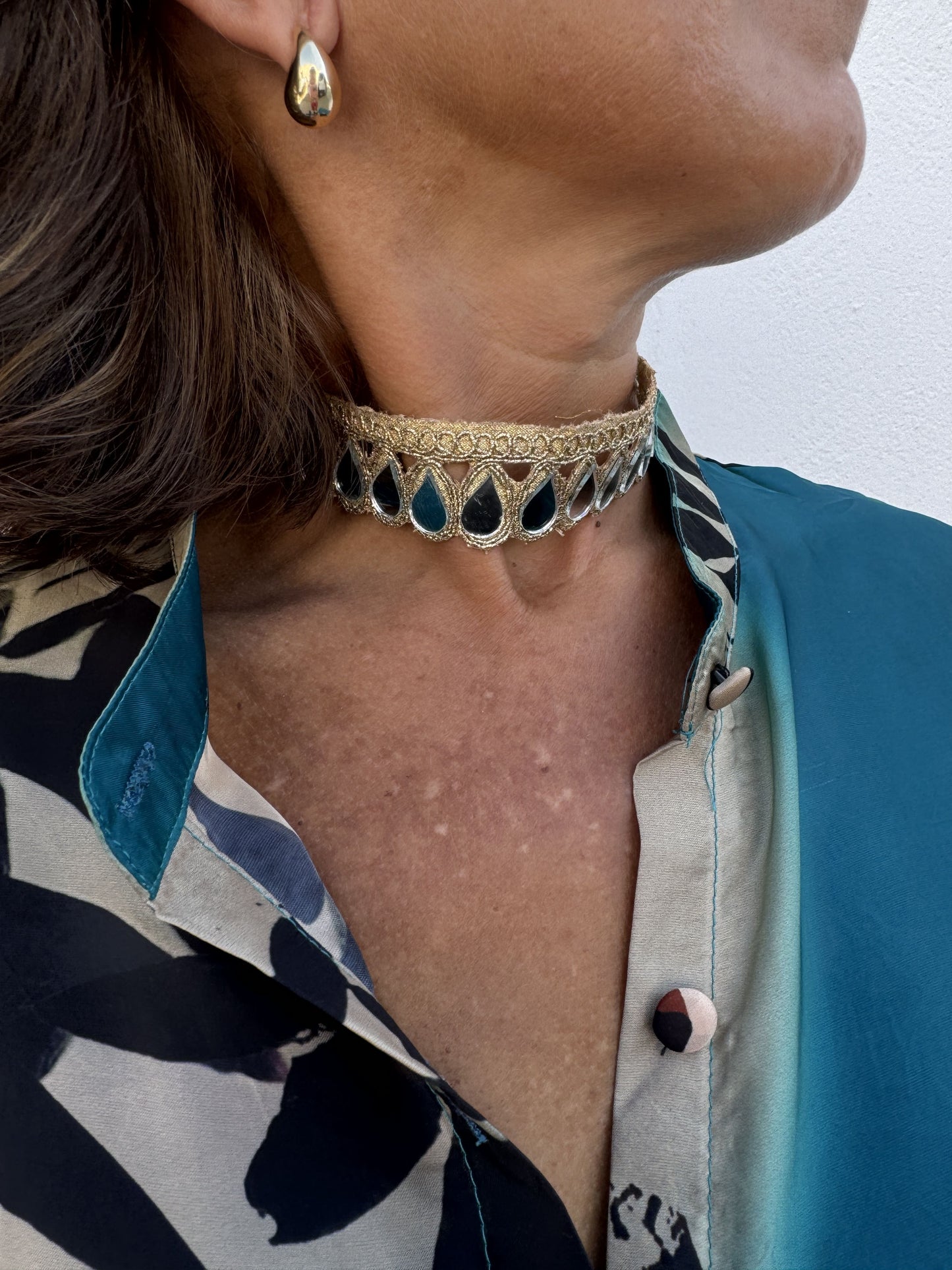 CHOKER ESPEJUELO