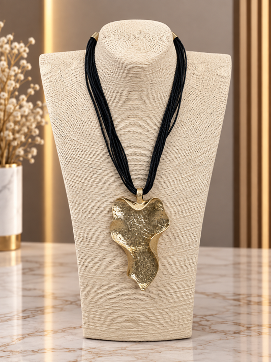 COLLAR COLA DE RATÓN HOJA