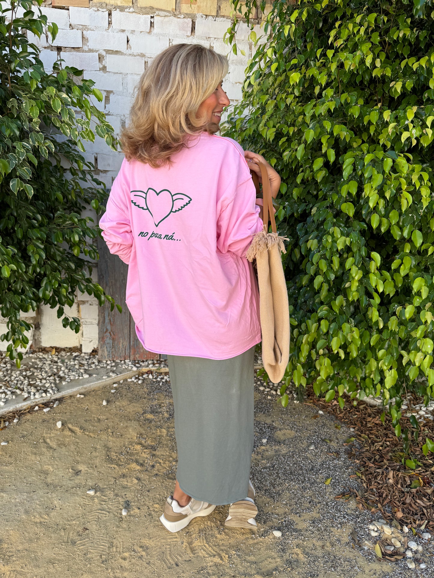 CAMISETA COSTURA YERBABUENA