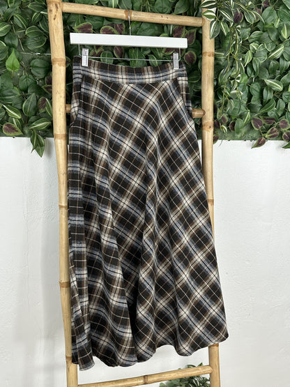 FALDA CUADROS BOLSILLO