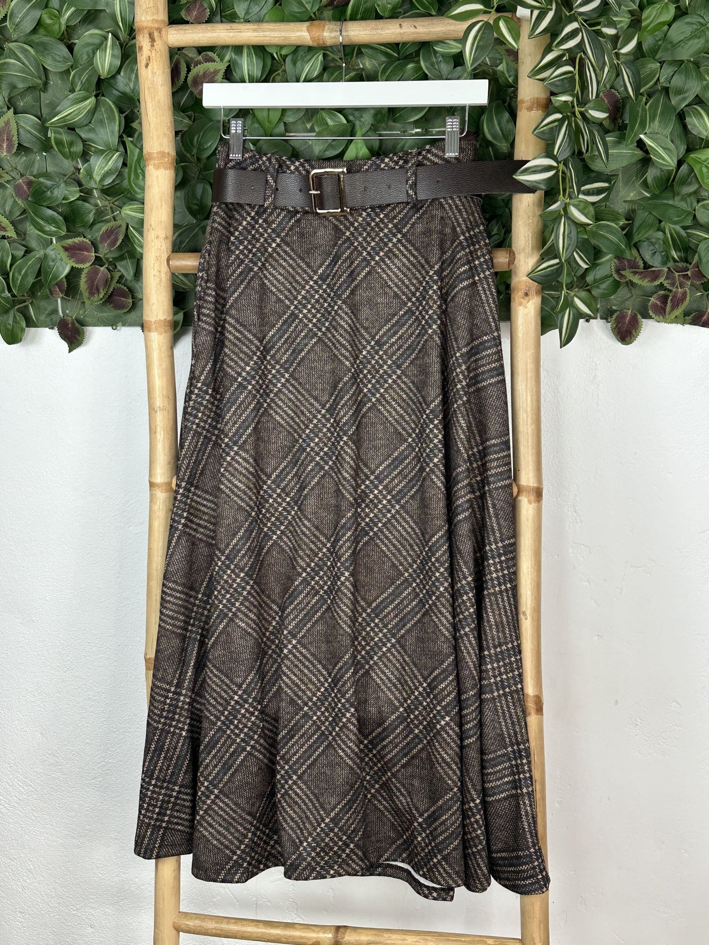 FALDA EVASÉ CUADROS