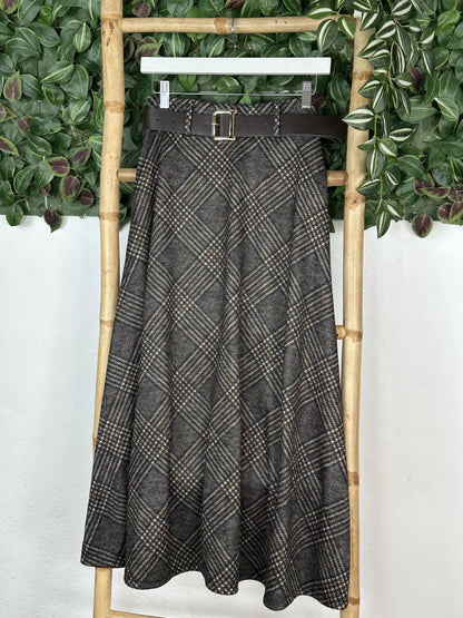 FALDA EVASÉ CUADROS